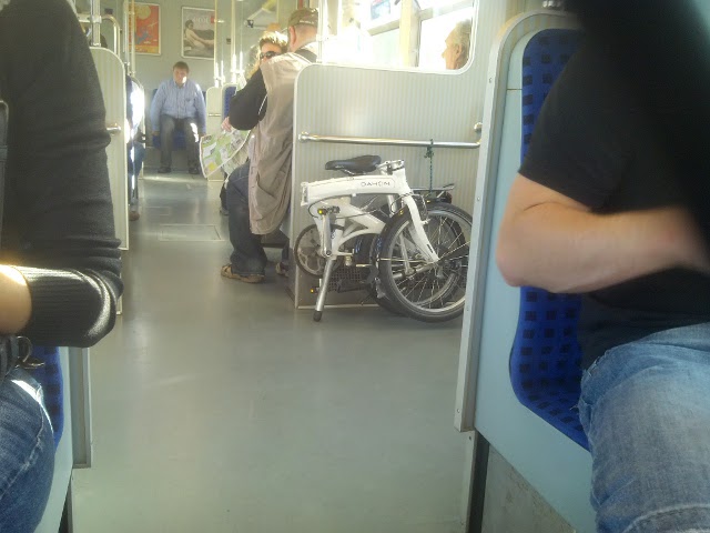 Mein P8 in der S-Bahn