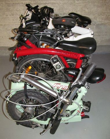 Frog, Brompton, Dahon Piazza, Birdy
