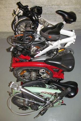 Frog, Brompton, Dahon Piazza, Birdy